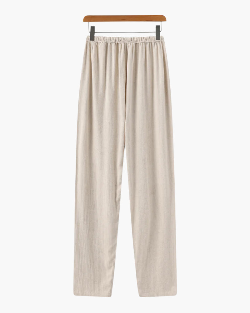 Marrakech - Linen Pantalon (Slim Fit) Nikiam