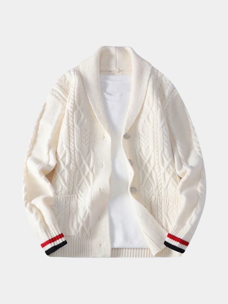 Academy Shawl-Neck Knit -