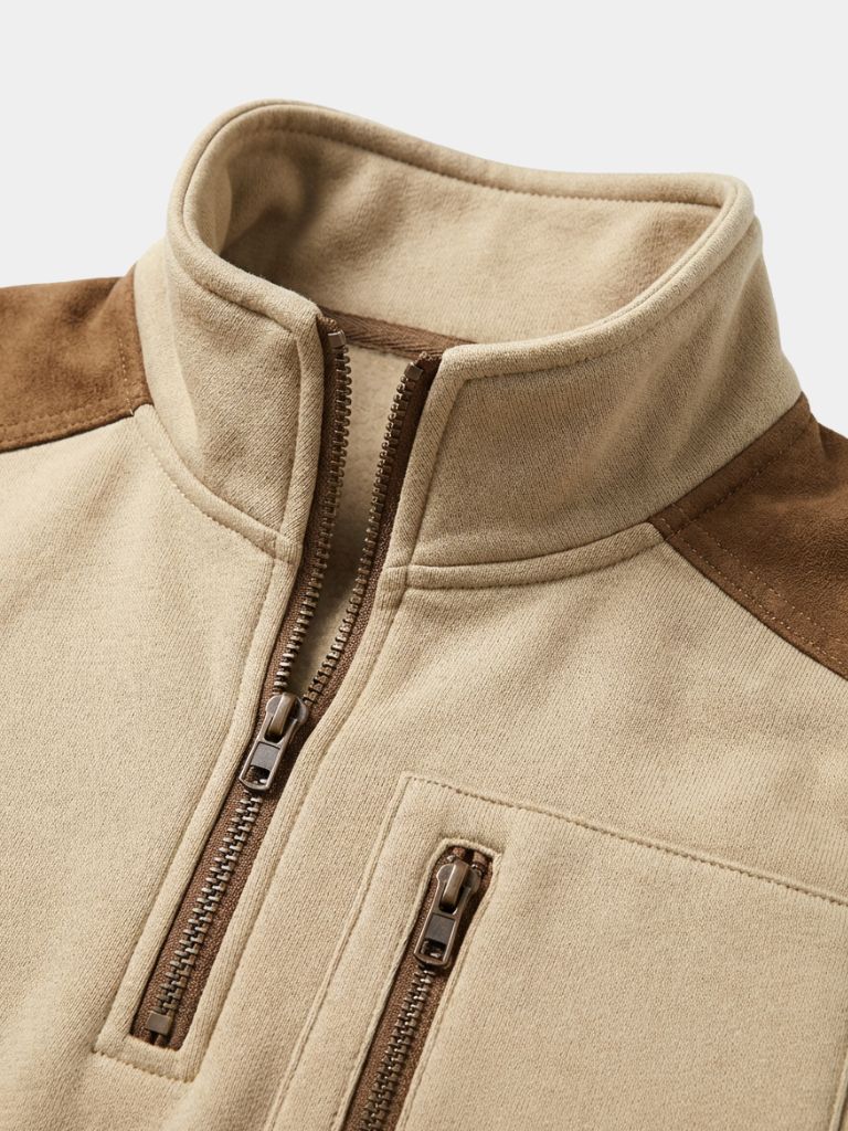 Urban Explorer High Collar Quarter Zip Pullover