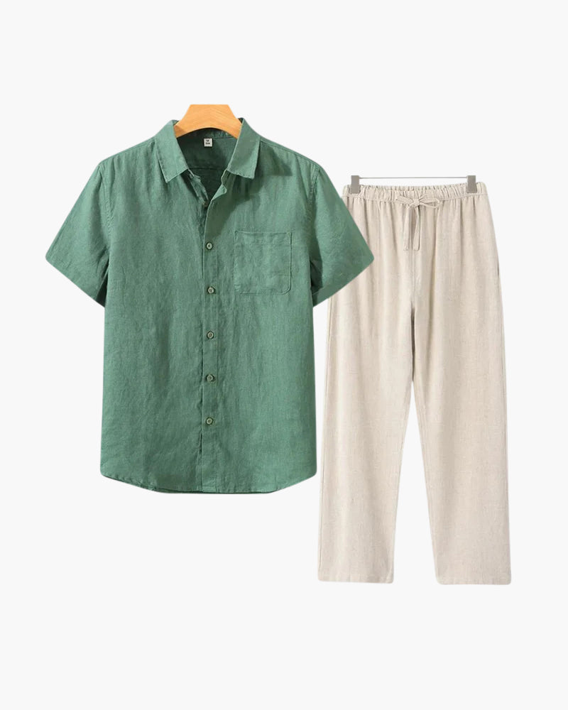 Linen Combo (Shortsleeve) Nikiam
