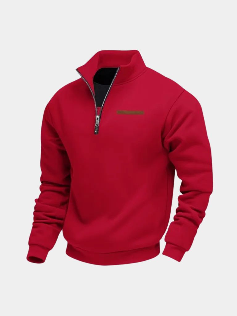 Slate Urban High Collar Pullover -