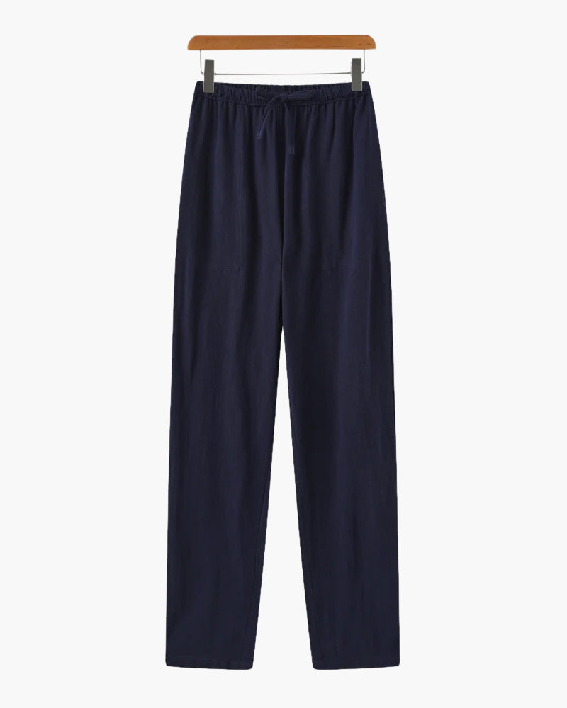 Marrakech - Linen Pantalon (Slim Fit) Nikiam