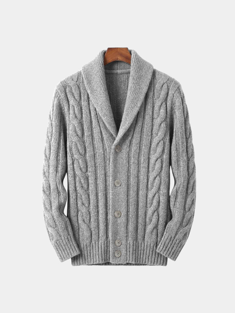 Men's Knitted Cardigan