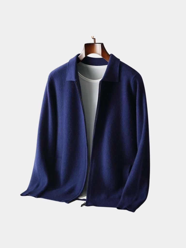 Cashmere Heritage Knit Jacket -