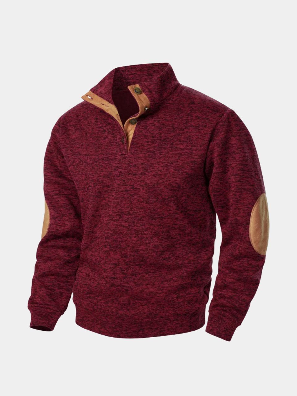 Lucien Heritage Elbow High Collar Pullover -