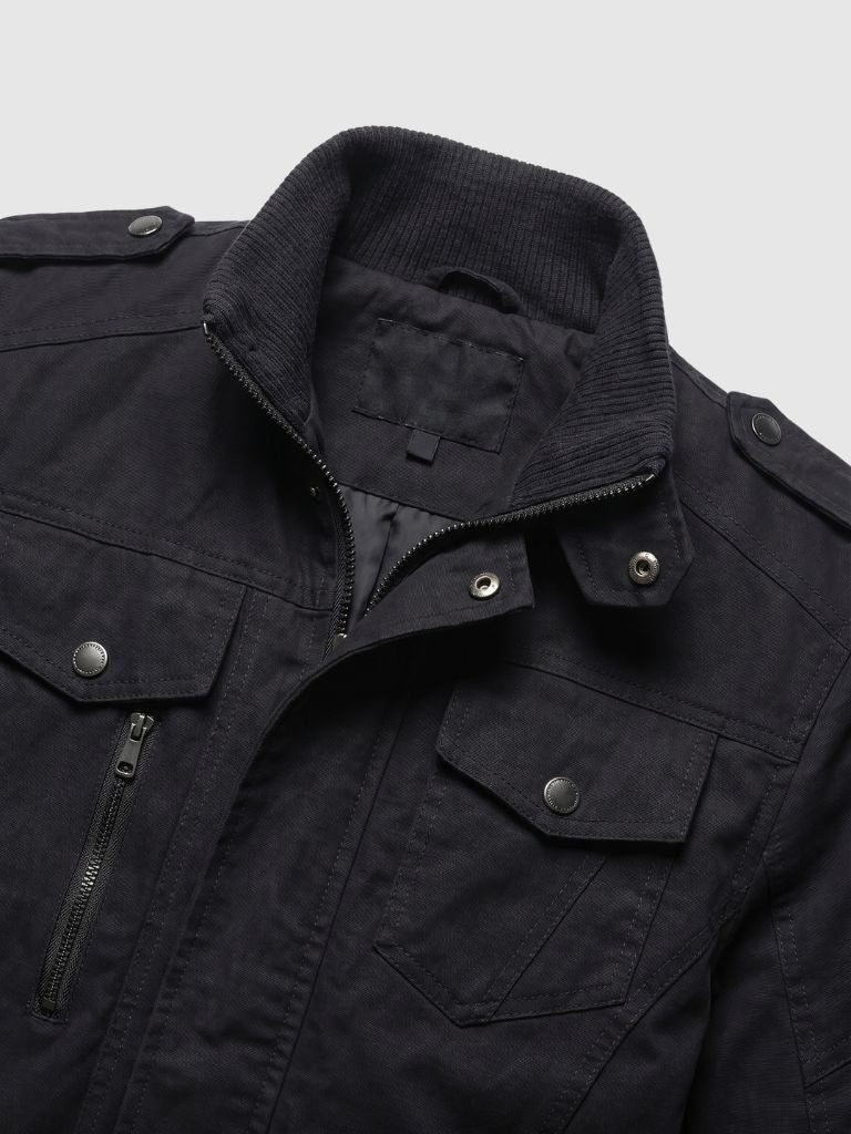 Command Ribbed Collar Jacket -