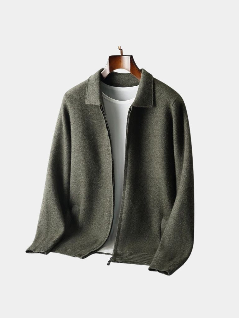 Cashmere Heritage Knit Jacket -