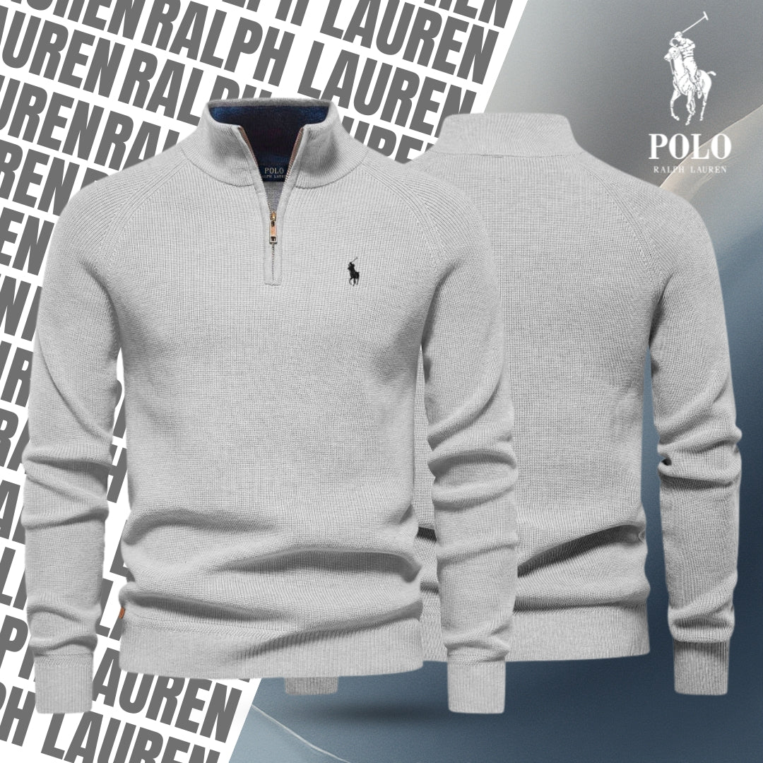 RL Zipped Collar Sweater + Free Gift Nikiam