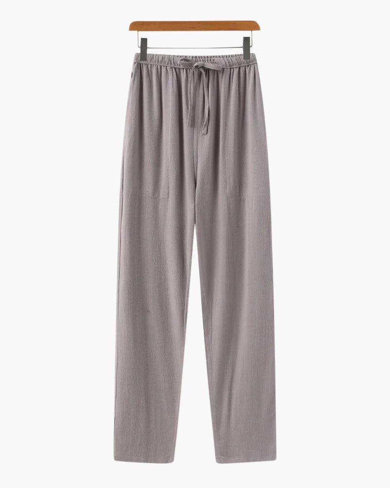 Marrakech - Linen Pantalon (Slim Fit) Nikiam