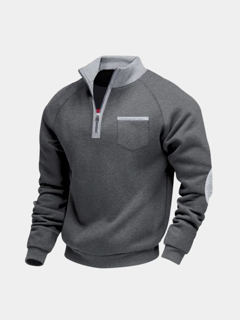 Classic Academy High Collar Pullover -
