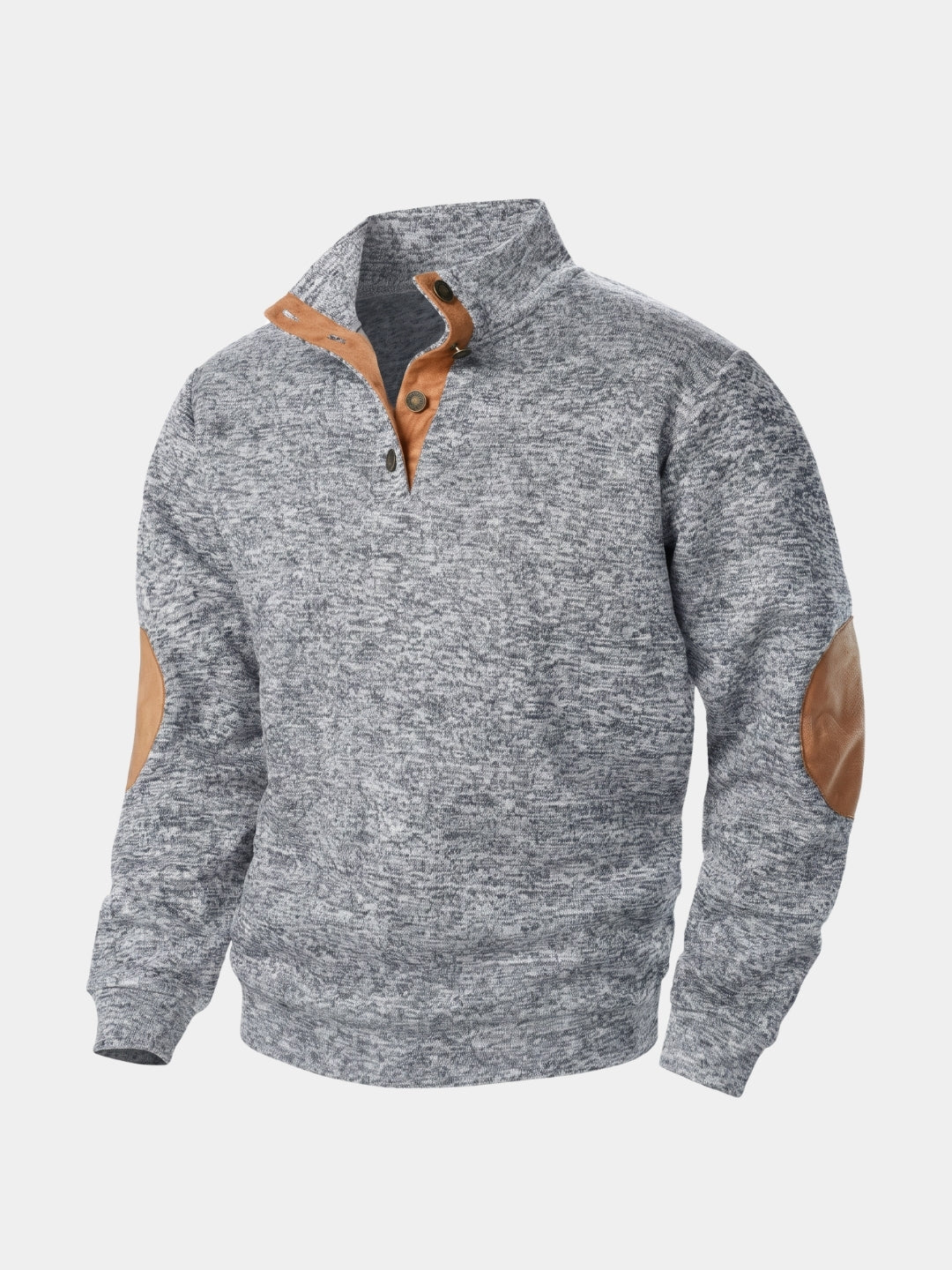 Lucien Heritage Elbow High Collar Pullover -