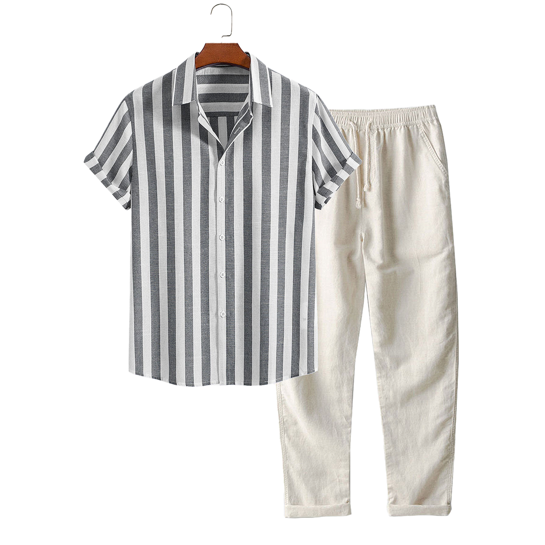 Amalfi - TheighT Short Sleeved Set Nikiam