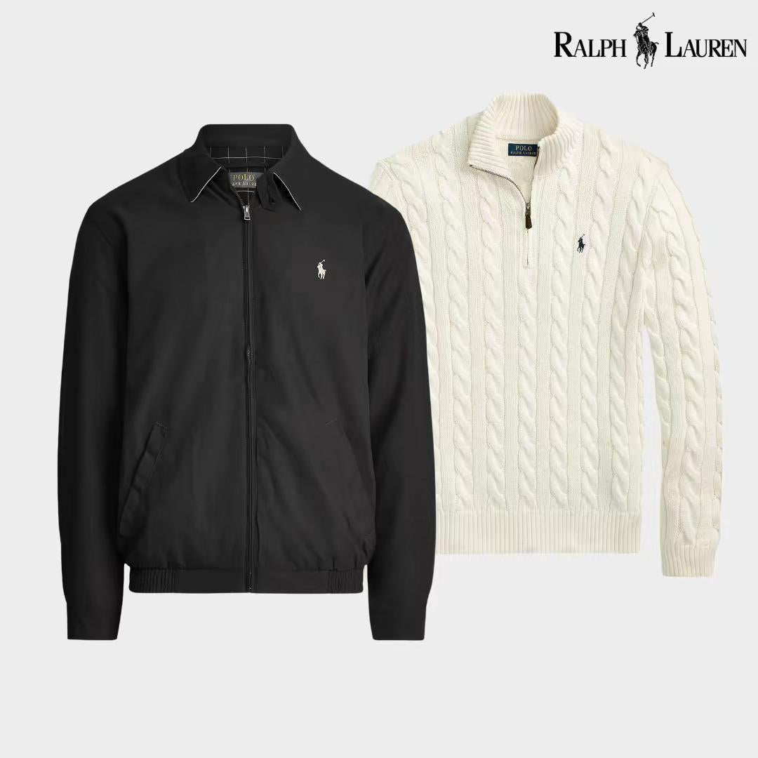 R&L Kit: Bomber Jacket + Free Quarter-Zip Sweater Nikiam
