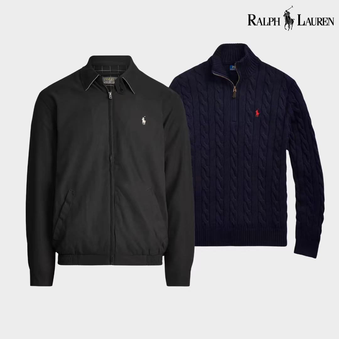 R&L Kit: Bomber Jacket + Free Quarter-Zip Sweater Nikiam
