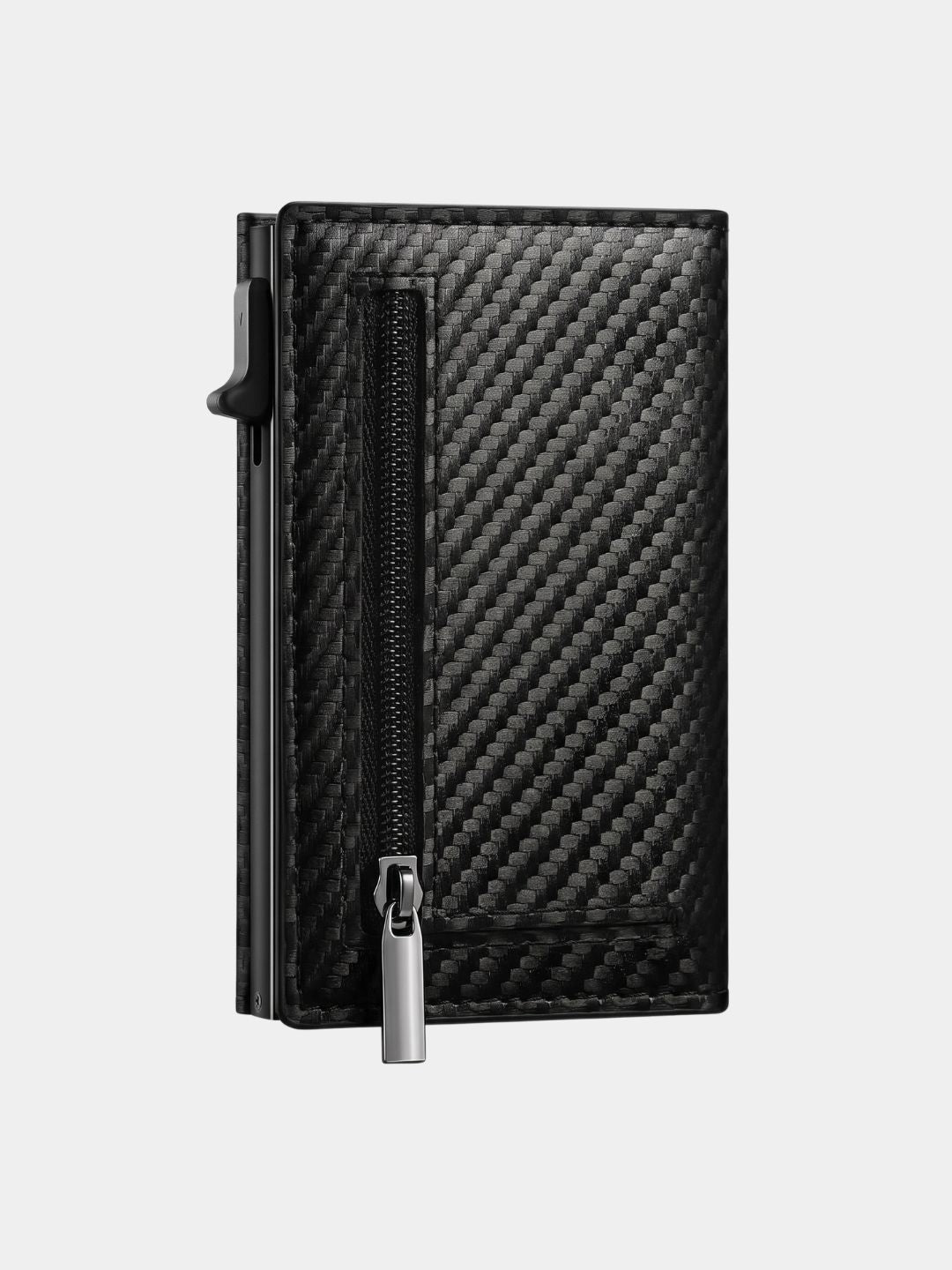 Carbon Fiber Wallet with Air Tag Holder RFID Blocking - Cross & Crown