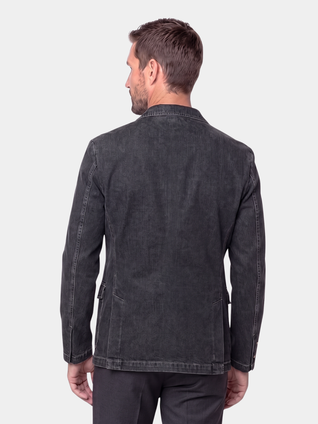 Denim Covenant Blazer Jacket – Cross & Crown