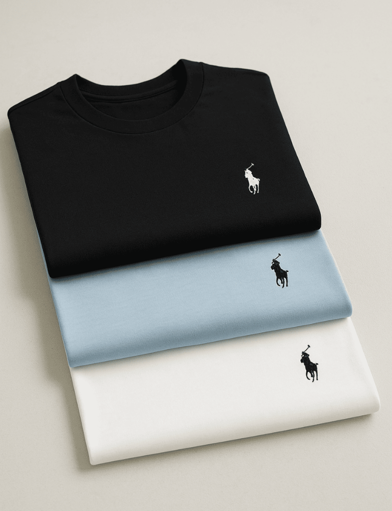 Ralph Lauren Premium T-Shirt 3-Pack Nikiam
