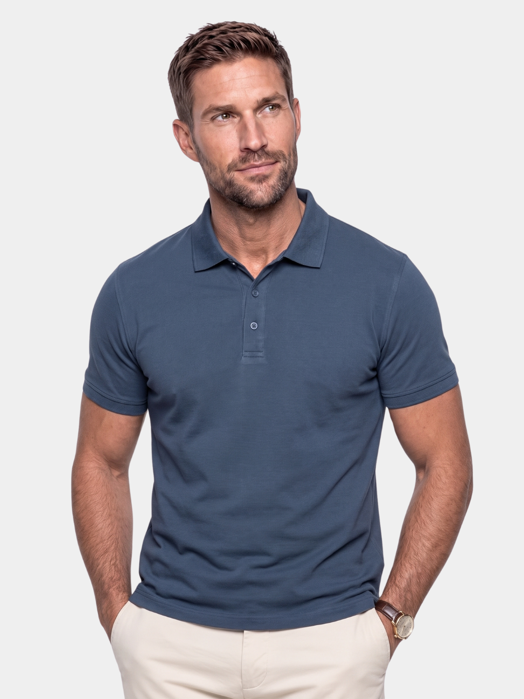 Essential Cotton Polo Shirt - Cross & Crown