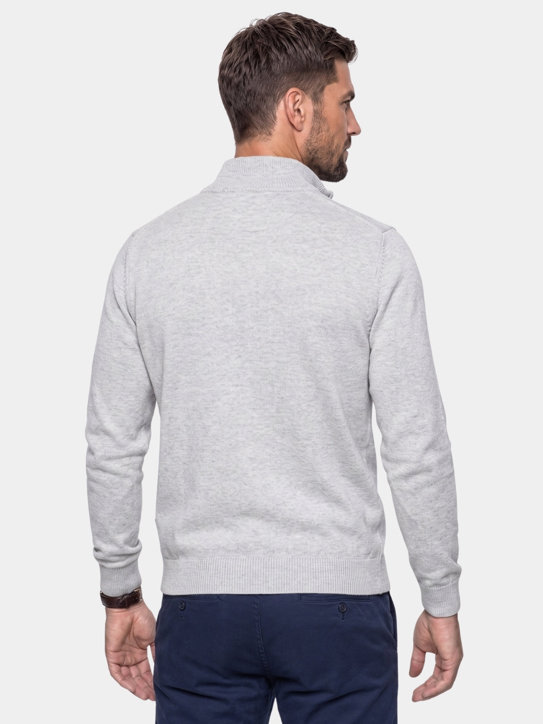 Half Zip Knitwear Pullover Sweater