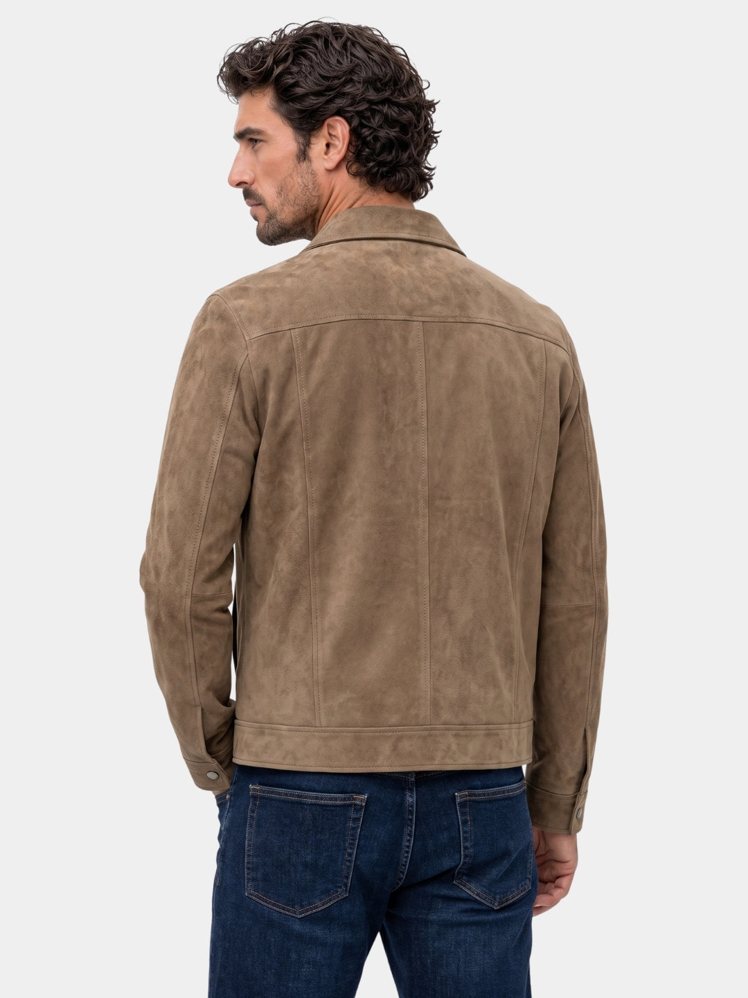 Laurent Leather Aviator Jacket - Cross & Crown