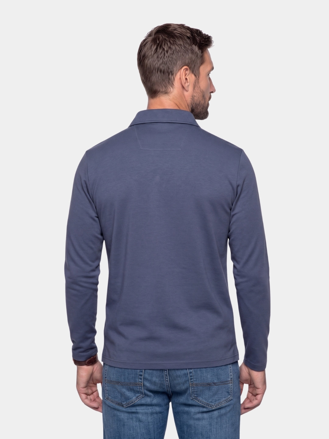 Linear Division Polo - Cross & Crown