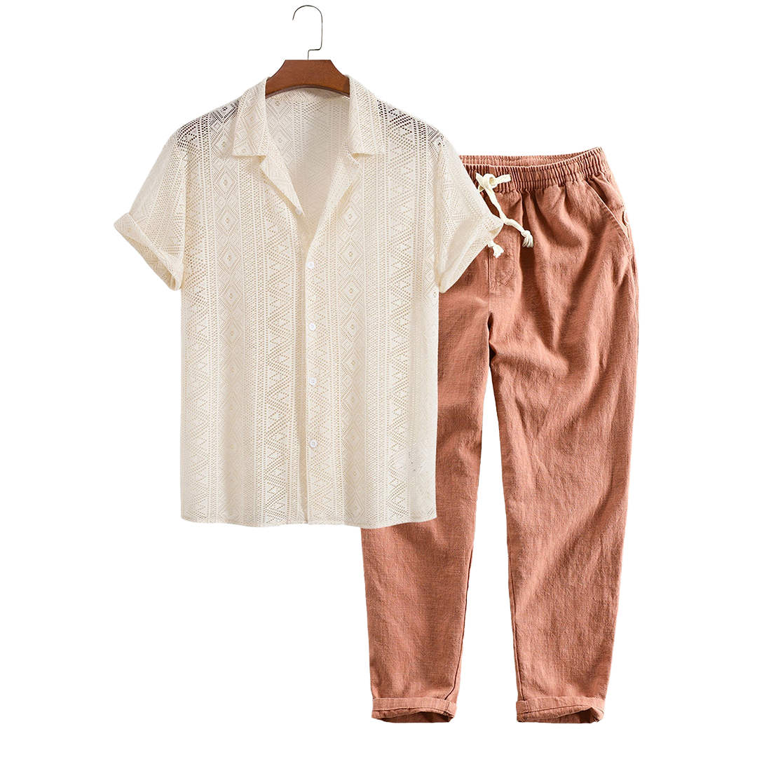 Malé - TheighT Short-Sleeved Set Nikiam