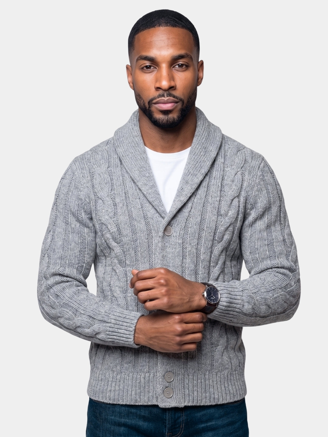Men's Knitted Cardigan
