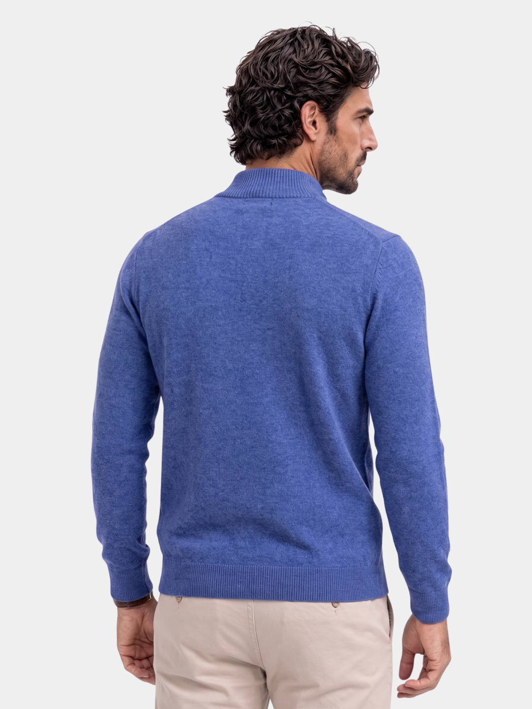 Merino Half Zip Sweater -Nikiam