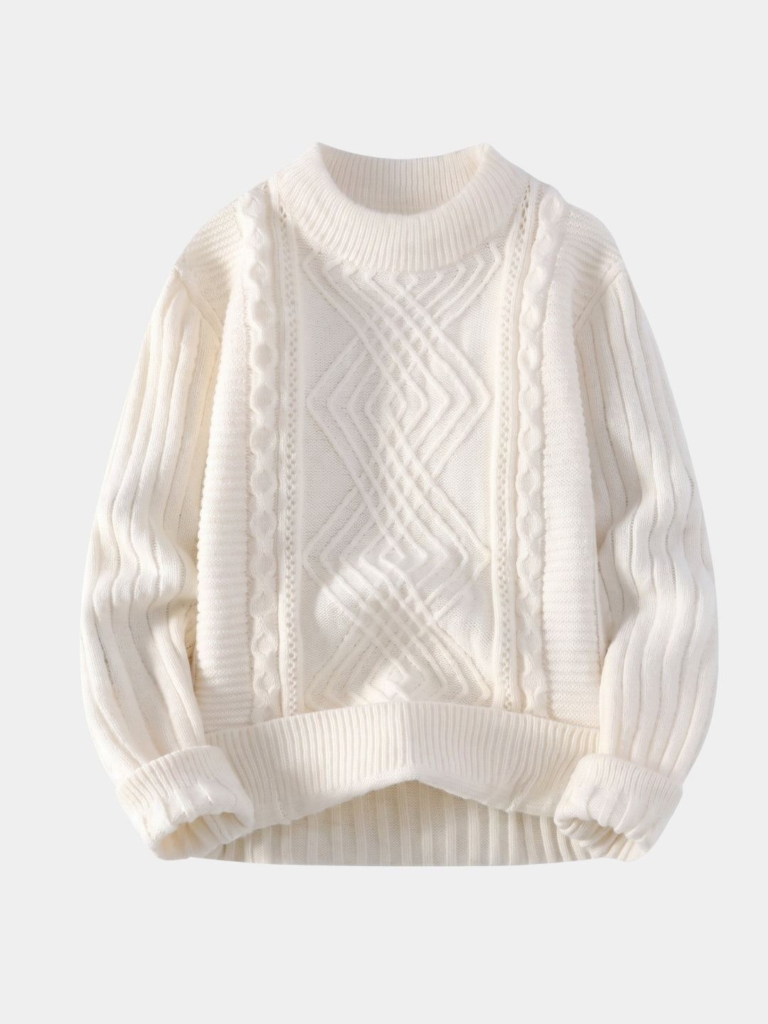 Minimalist Textured Sweater -