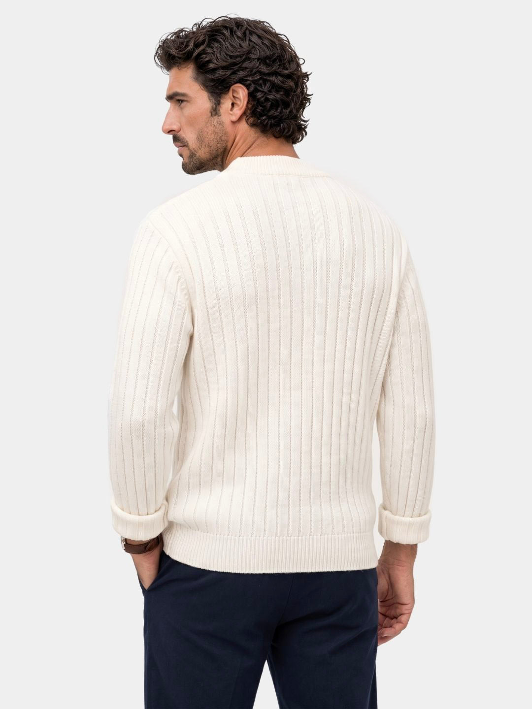 Minimalist Textured Sweater -