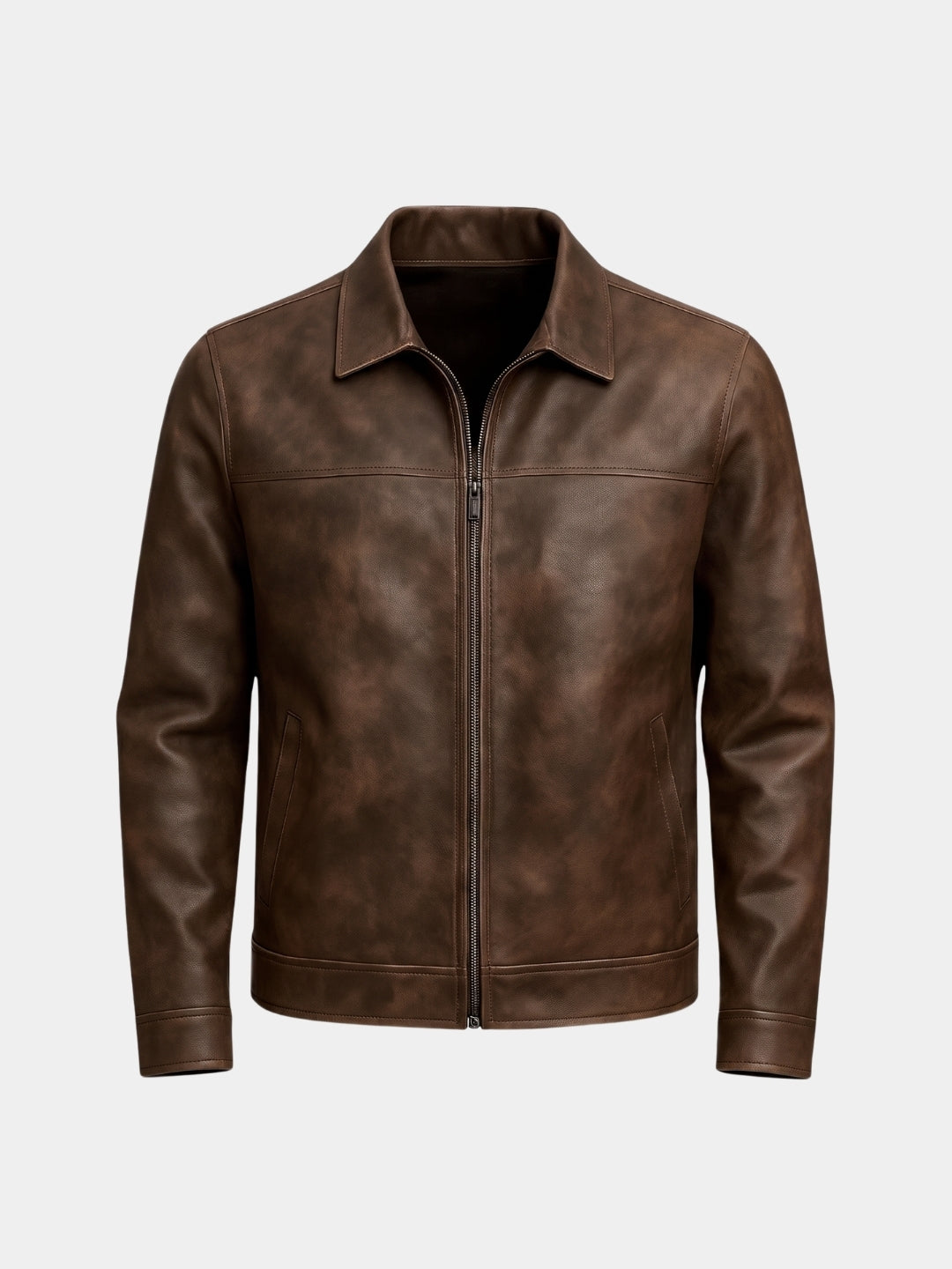 Regent Estate Leather Jacket - Cross & Crown