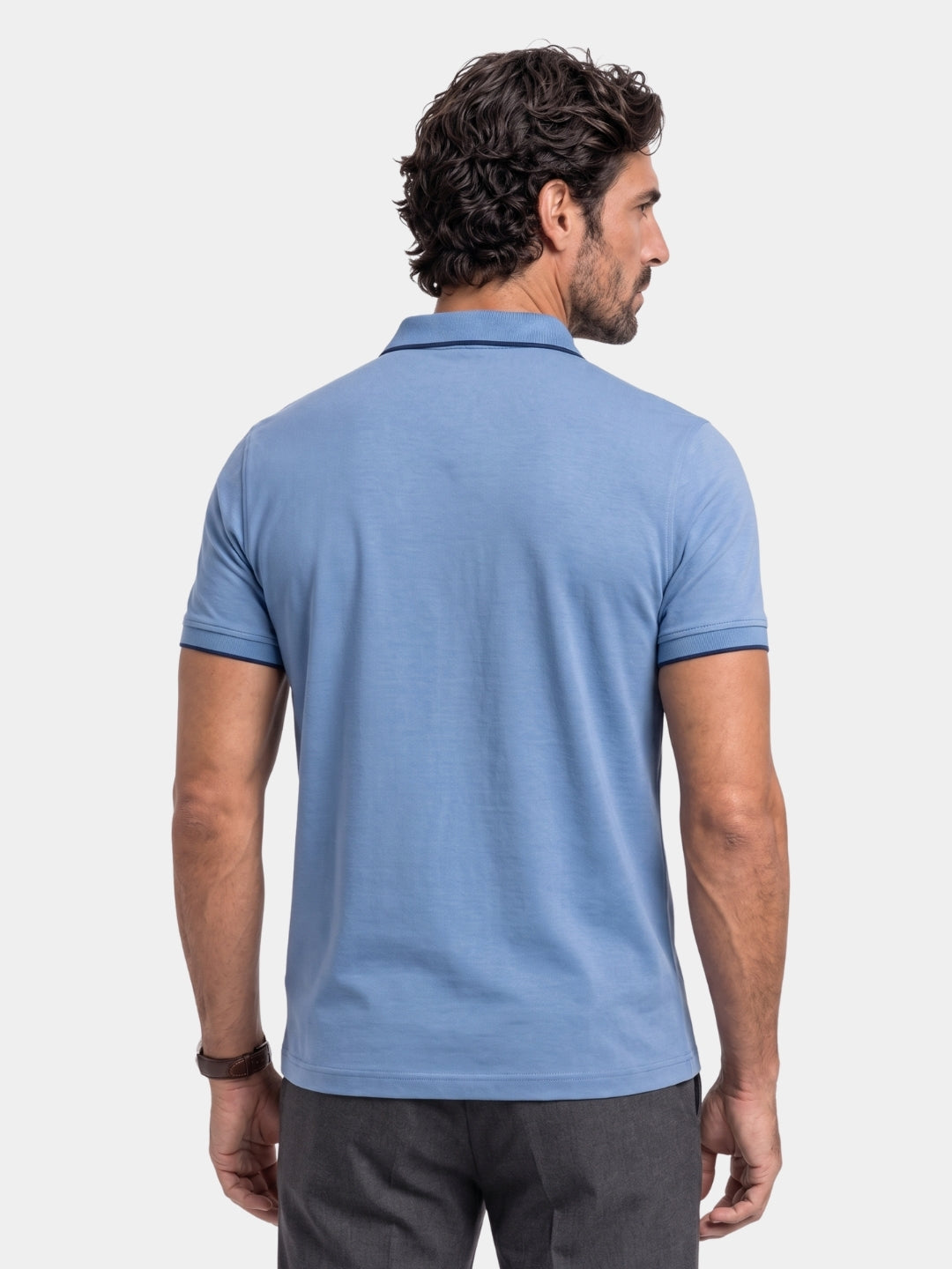 Regis Quarter Zip Polo – Cross & Crown