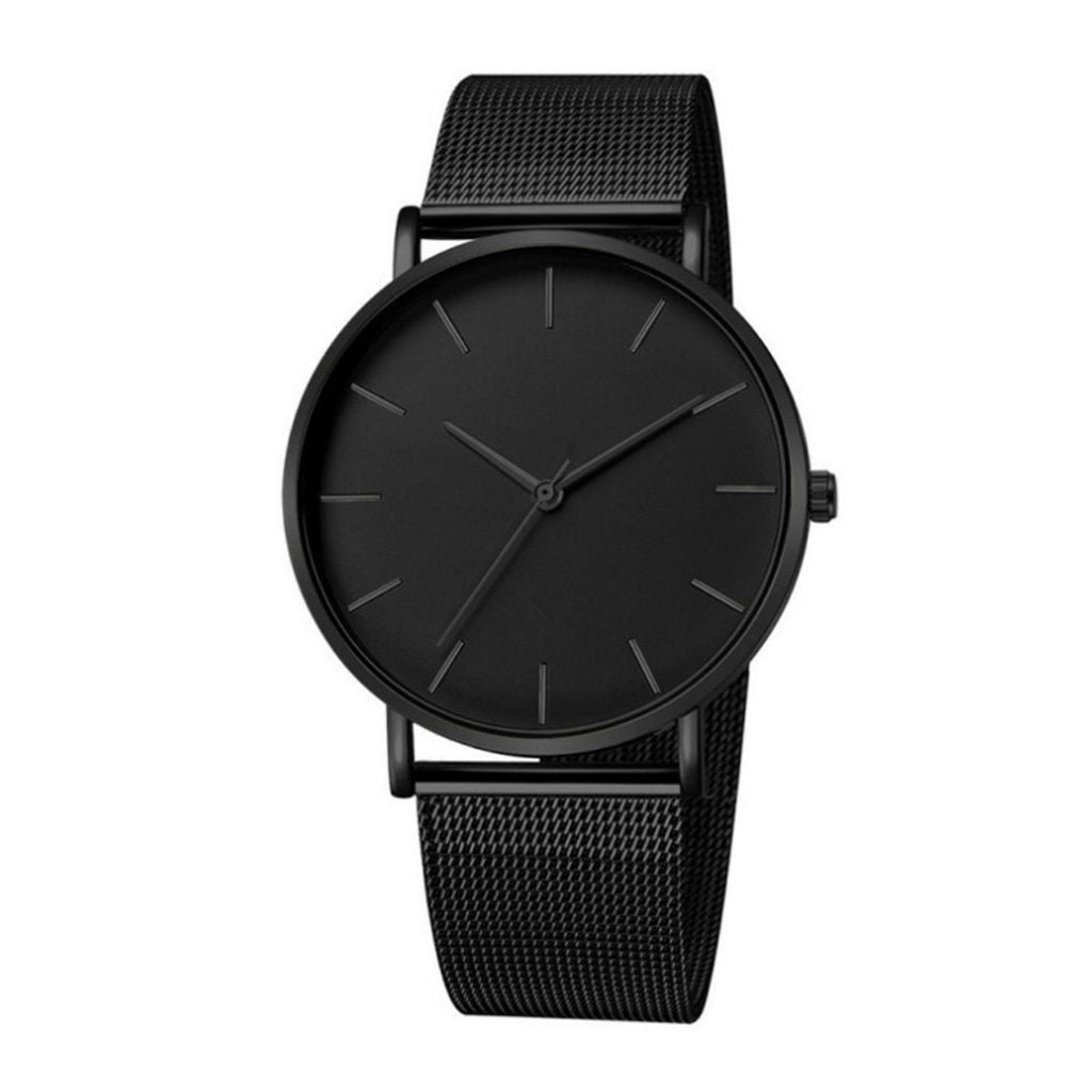 Noir Edge Mesh Watch Nikiam