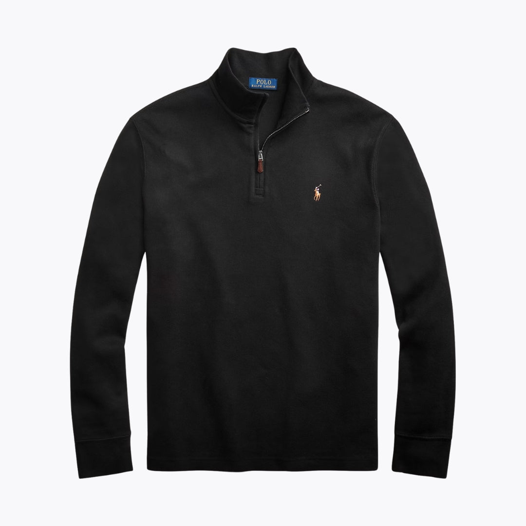 RL Estate-Rib Quarter-Zip Pullover Nikiam