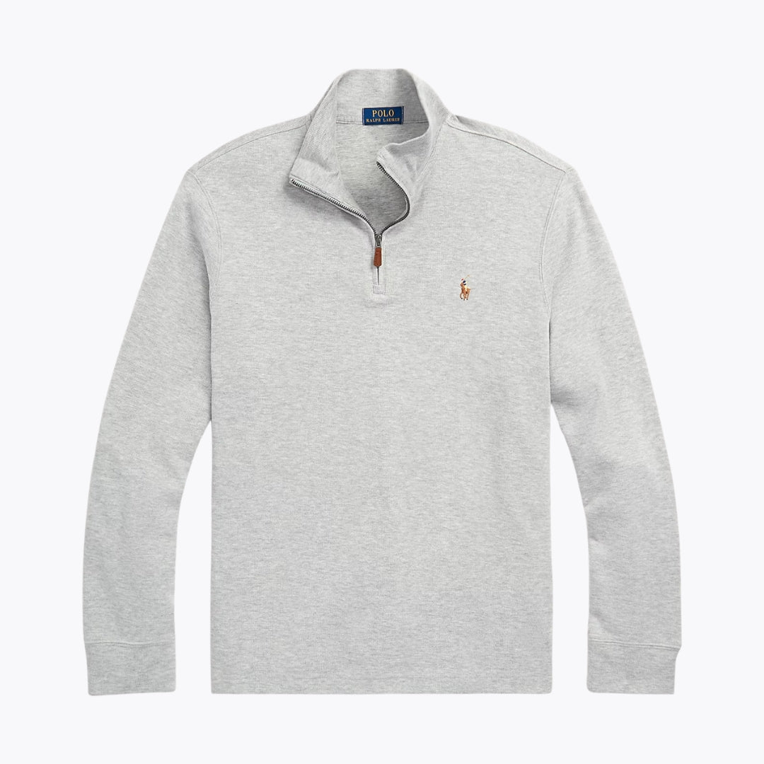 RL Estate-Rib Quarter-Zip Pullover Nikiam