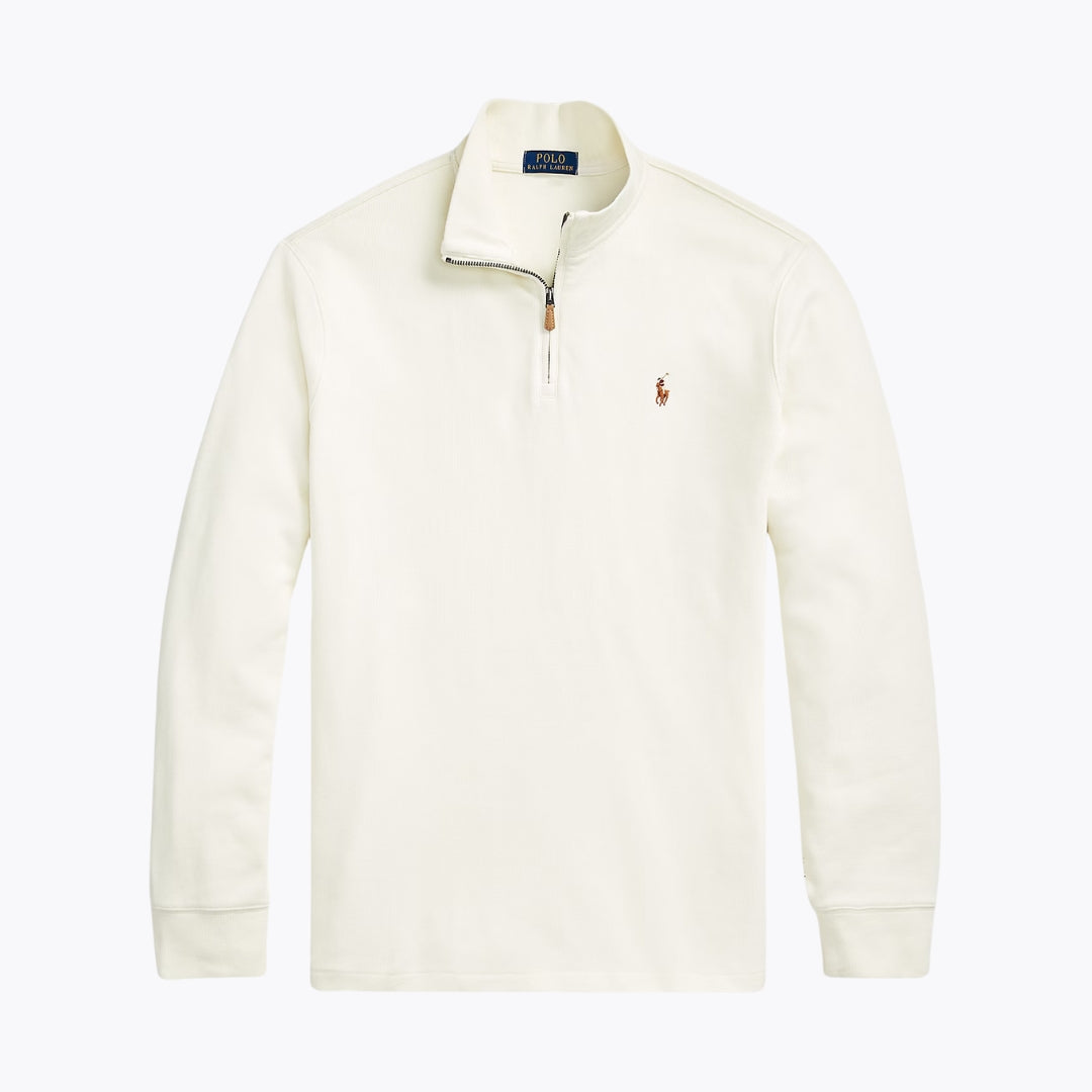 RL Estate-Rib Quarter-Zip Pullover Nikiam