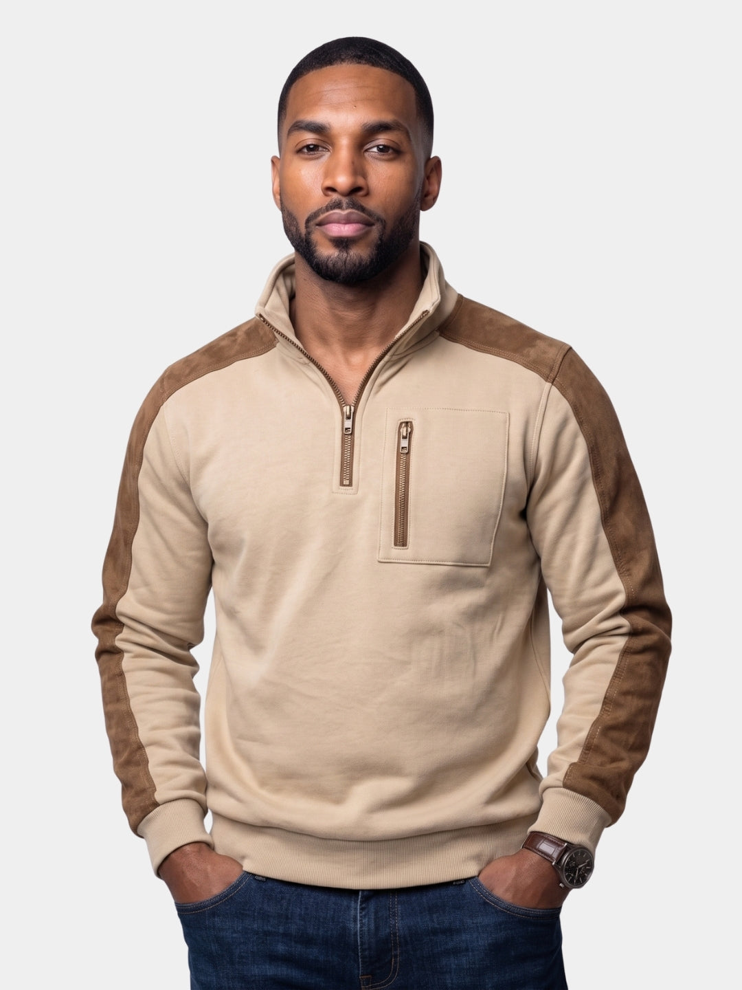Urban Explorer High Collar Quarter Zip Pullover