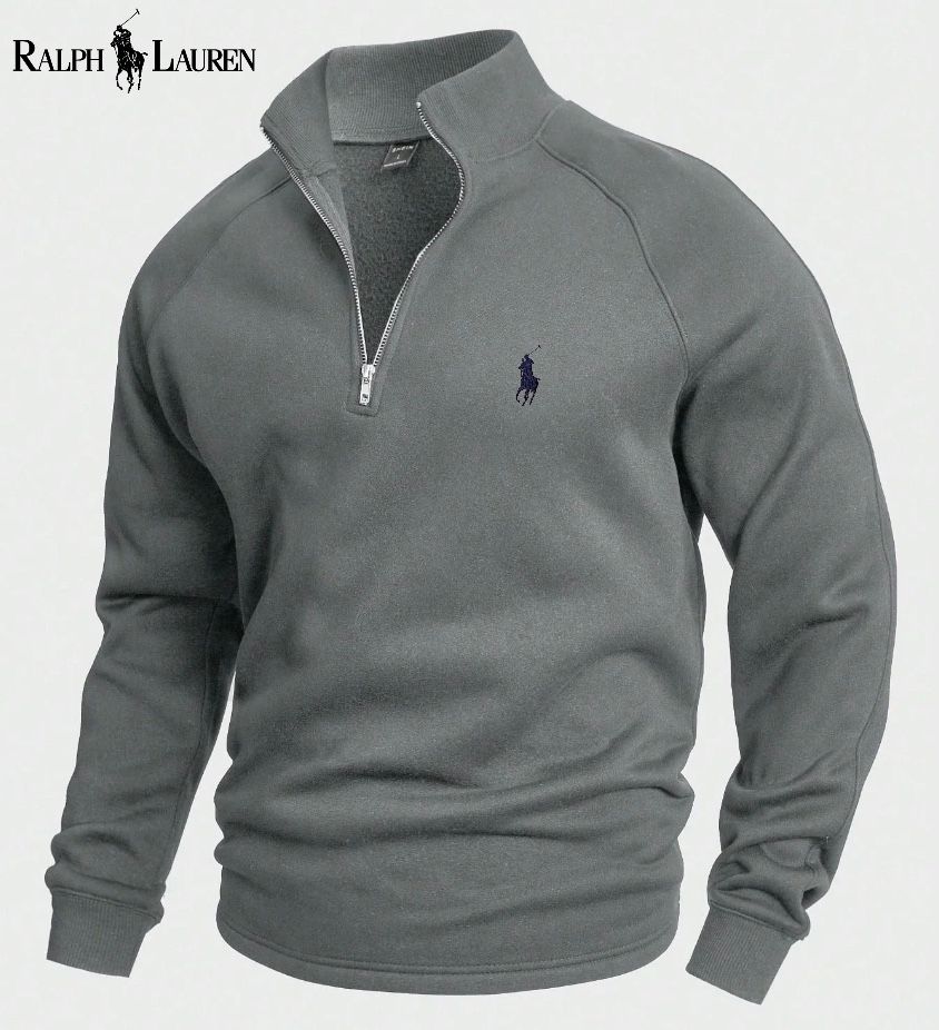 Ralph Lauren® Cotton Half-Zip Sweater Nikiam