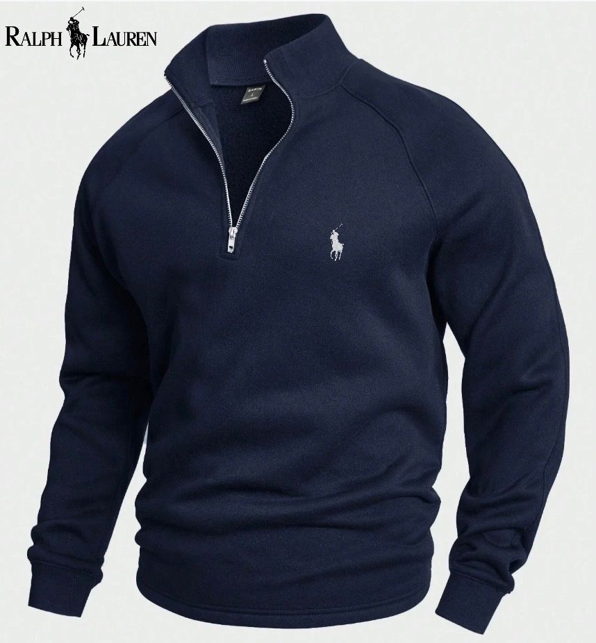 Ralph Lauren® Cotton Half-Zip Sweater Nikiam
