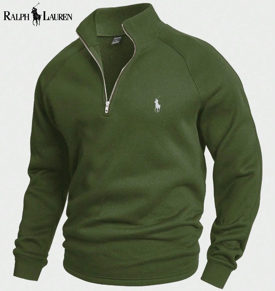 Ralph Lauren® Cotton Half-Zip Sweater Nikiam