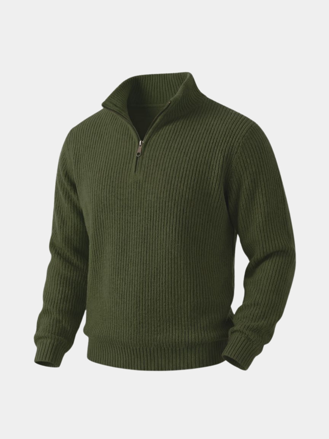 Classic Highland Quarter-Zip Sweater -