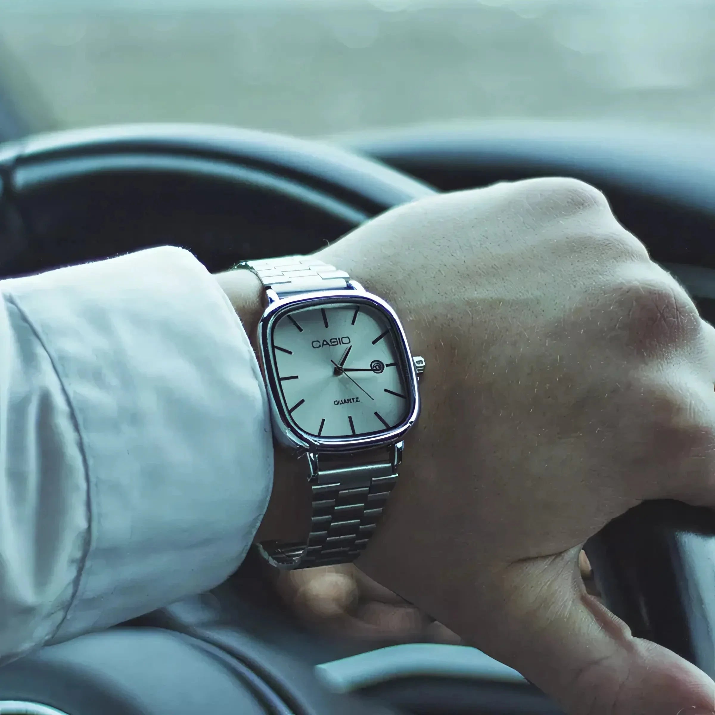 C A S I O Luxurious 36mm Watch - Water Resistant | Transferred steel Nikiam