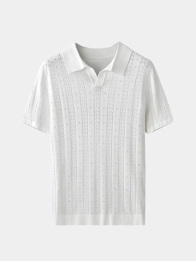 Classic Fit Business Polo Shirt - Cross & Crown