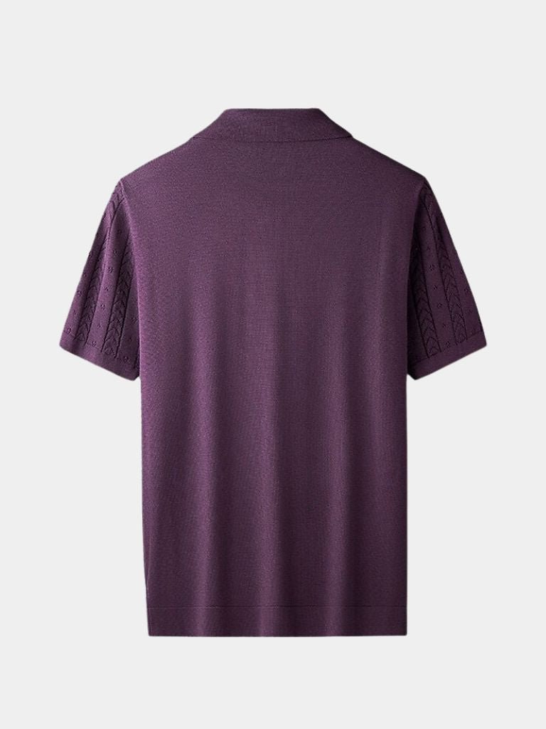 Classic Fit Business Polo Shirt - Cross & Crown