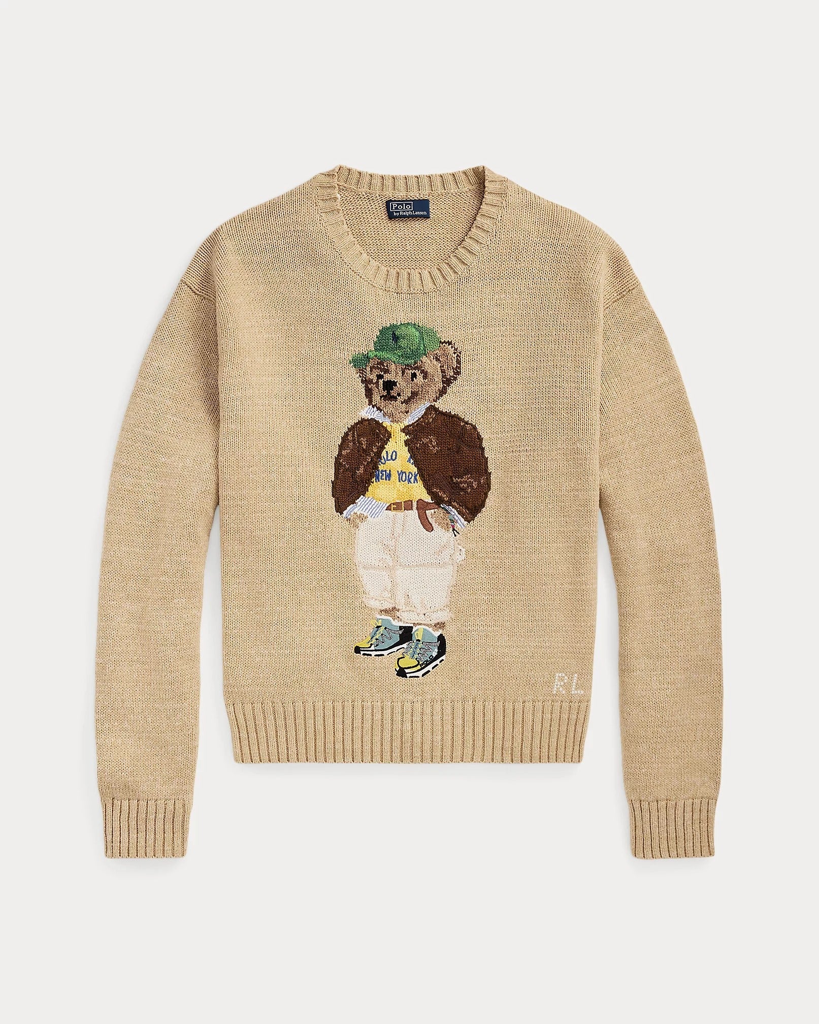 Ralph Lauren Sweater | Beige Polo Bear Nikiam
