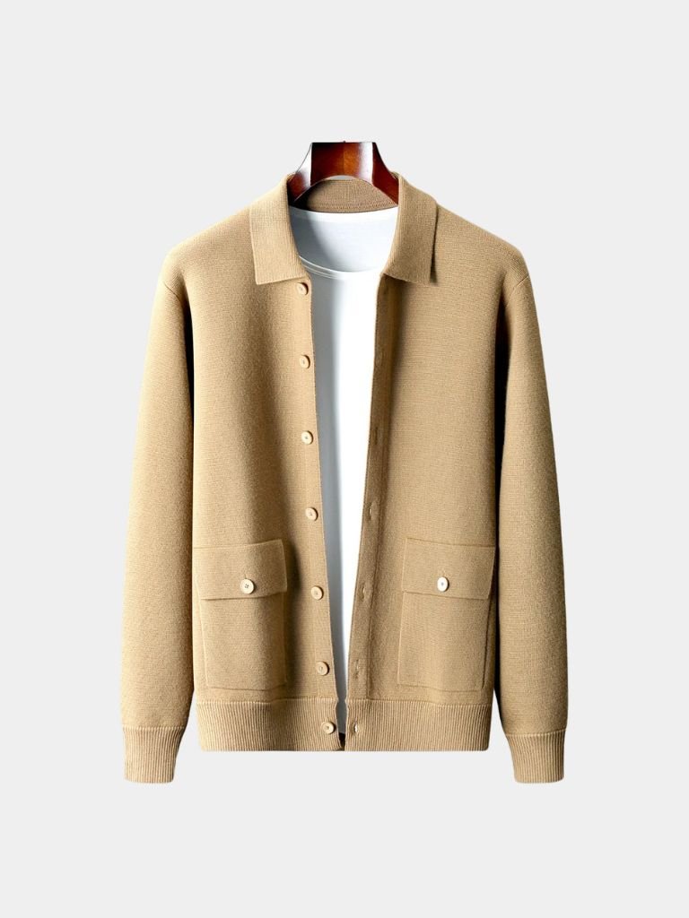 Essential Cashmere Jacket - Cross & Crown