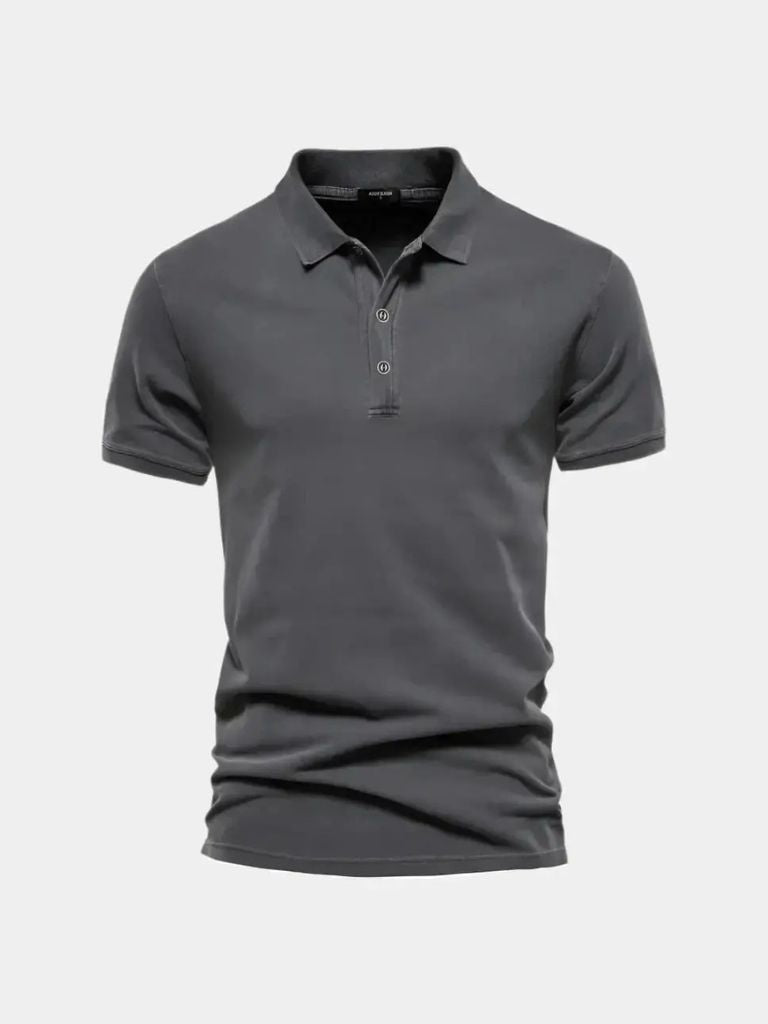 Essential Cotton Polo Shirt - Cross & Crown