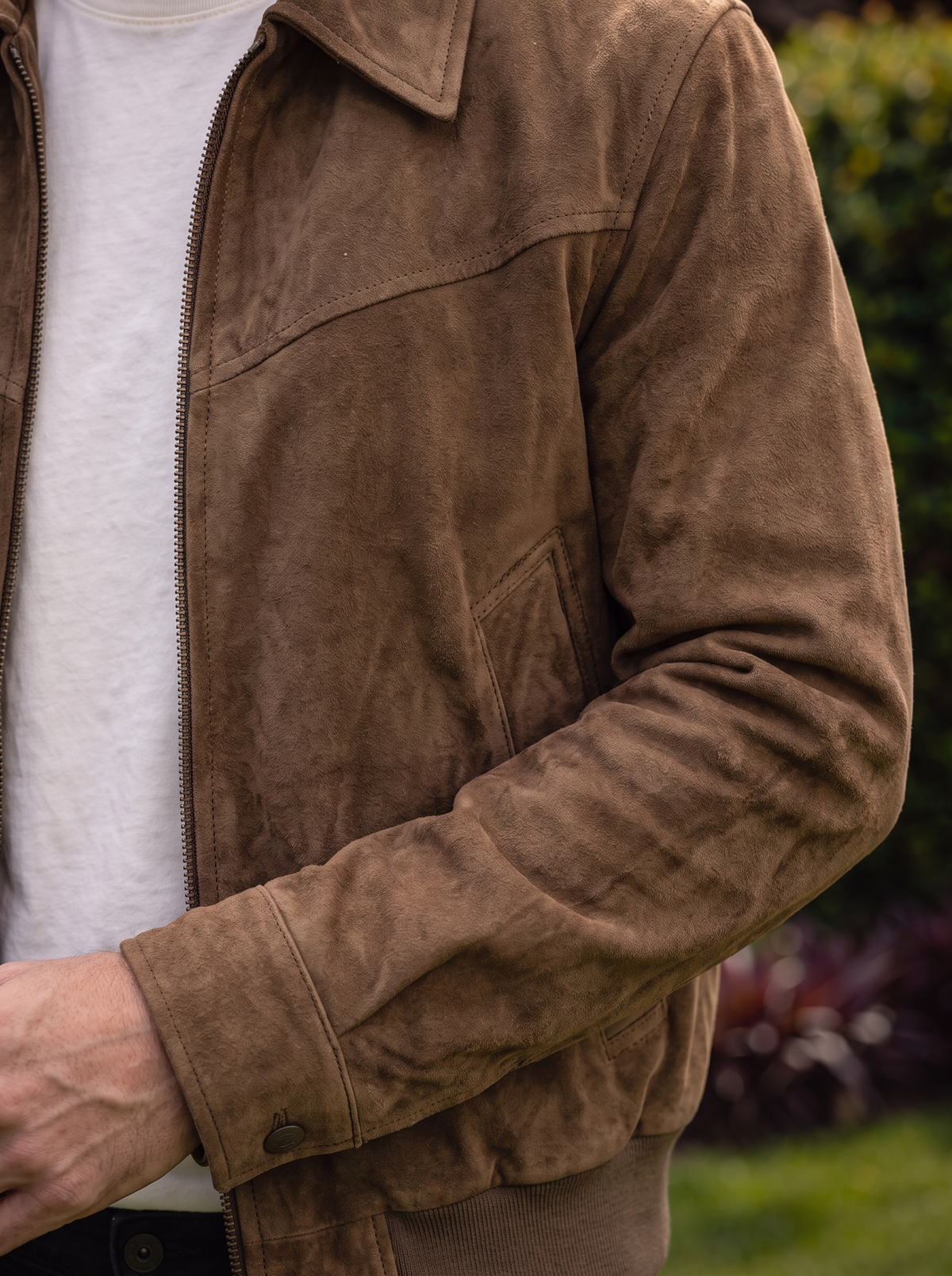Monaco Suede Vintage Jacket -