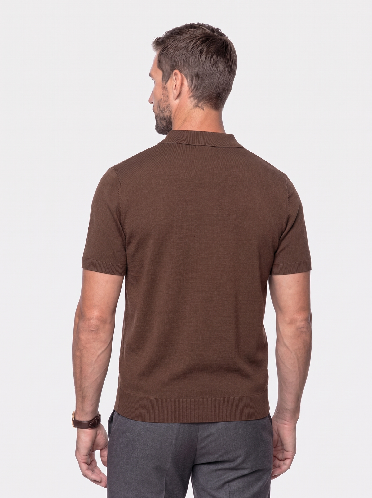 Old Money Aesthetic Polo Shirt - Cross & Crown