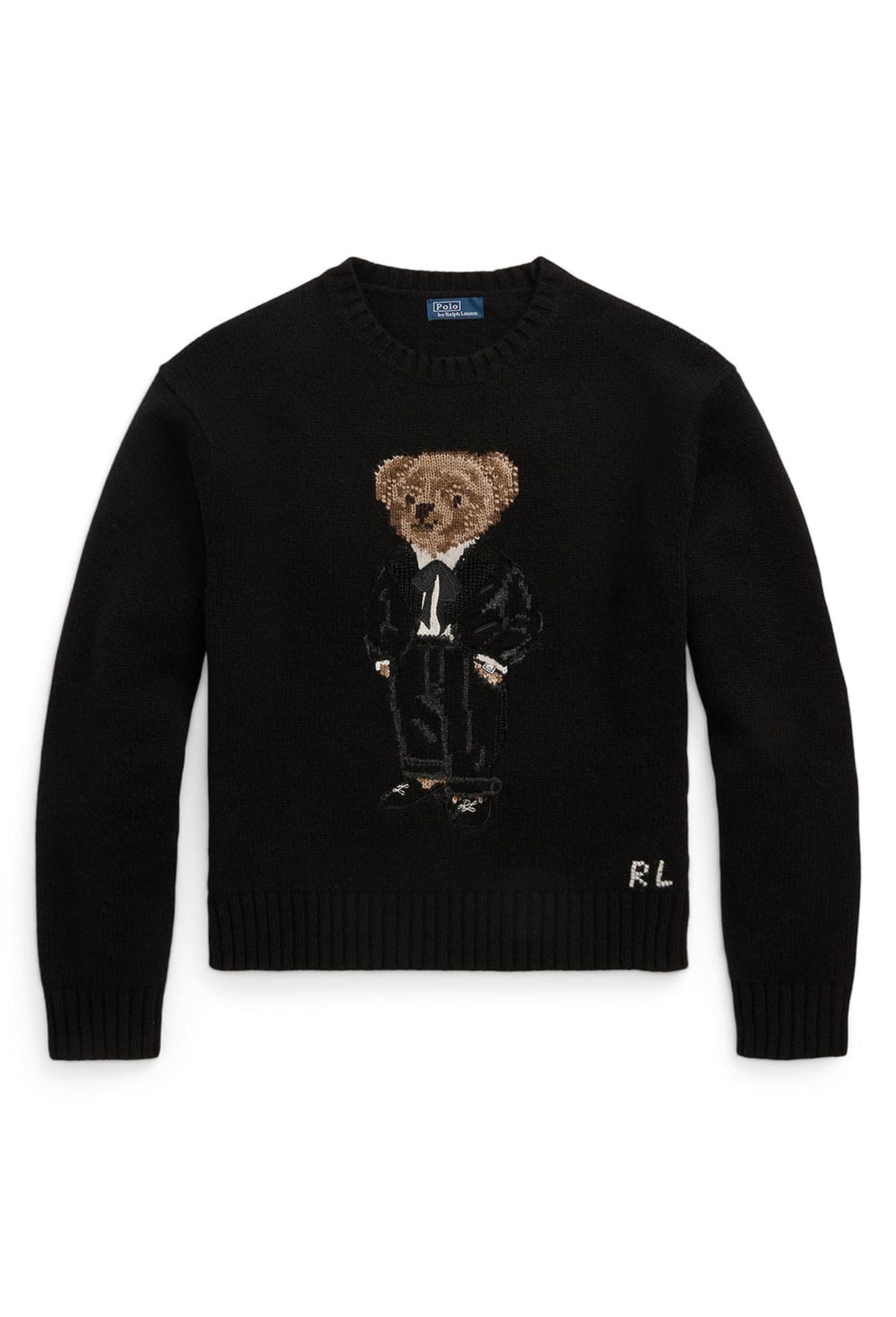 Ralph Lauren Sweater | Black Polo Bear Nikiam